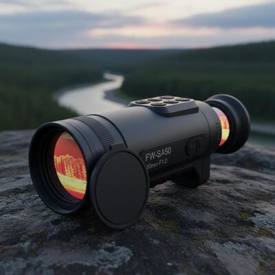 FW-SA50 Thermal Monocular with 2600m Detection Distance, 1280×1024 HD Thermal Imaging Resolution, and 50mm F1.0 Lens for Outdoor Use