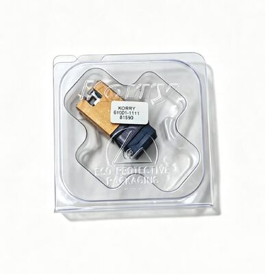 Korry 61001-1111 Mikro-Schalter in Luftfahrtqualität mit ESD-Schutzverpackung und Mehrfachkontakten, vergoldet/versilbert, für Flugzeuganwendungen gemäß MIL-PRF/SAE